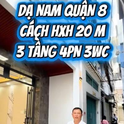 VIDEO NHÀ ĐẸP DẠ NAM, Q8, CHỈ 6T
