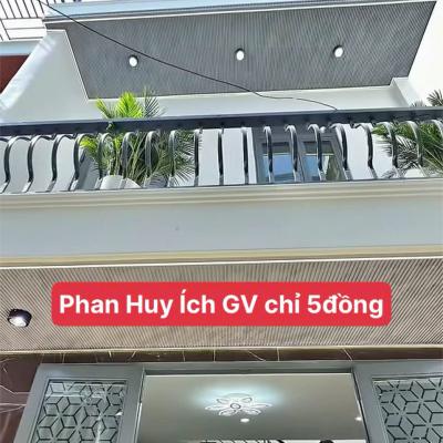 VIDEO NHÀ ĐẸP PHAN HUY ÍCH, GÒ VẤP CHỈ 5T