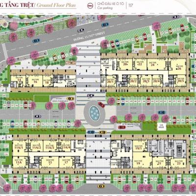 MẶT BẰNG MIDTOWN M6