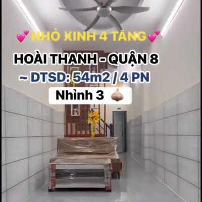 VIDEO Nhà Hoài Thanh Quận 8, nhỉnh 3 tỷ