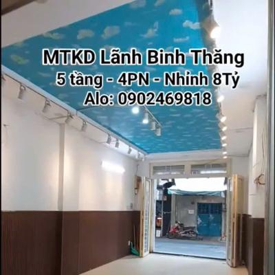 VIDEO NHÀ MẶT TIỀN LÃNH BINH THĂNG, Q11, NHỈNH 8 TỶ